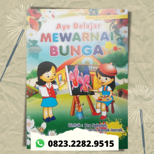 Buku TK Mewarnai