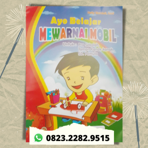 Buku TK Mewarnai