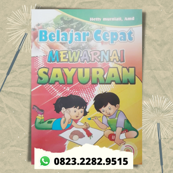 Buku TK Mewarnai